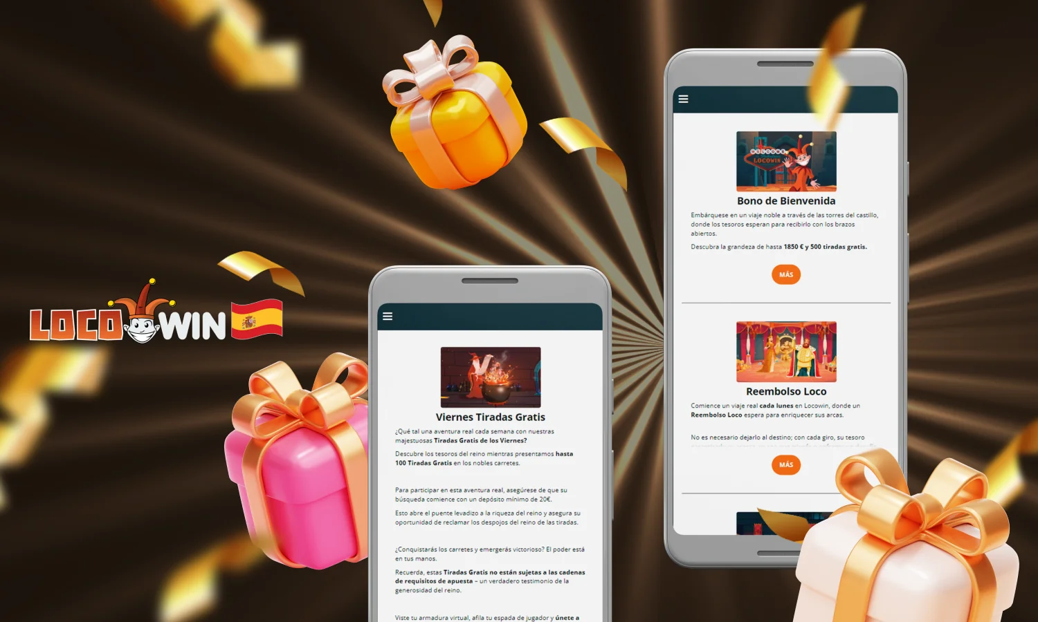 Bonos Permanentes de Locowin para Españoles